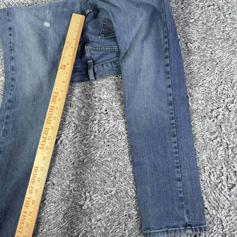 Levis 511 Jeans Slim Fit Medium Wash Stretch Denim Mens 31x30 Blue Workwear